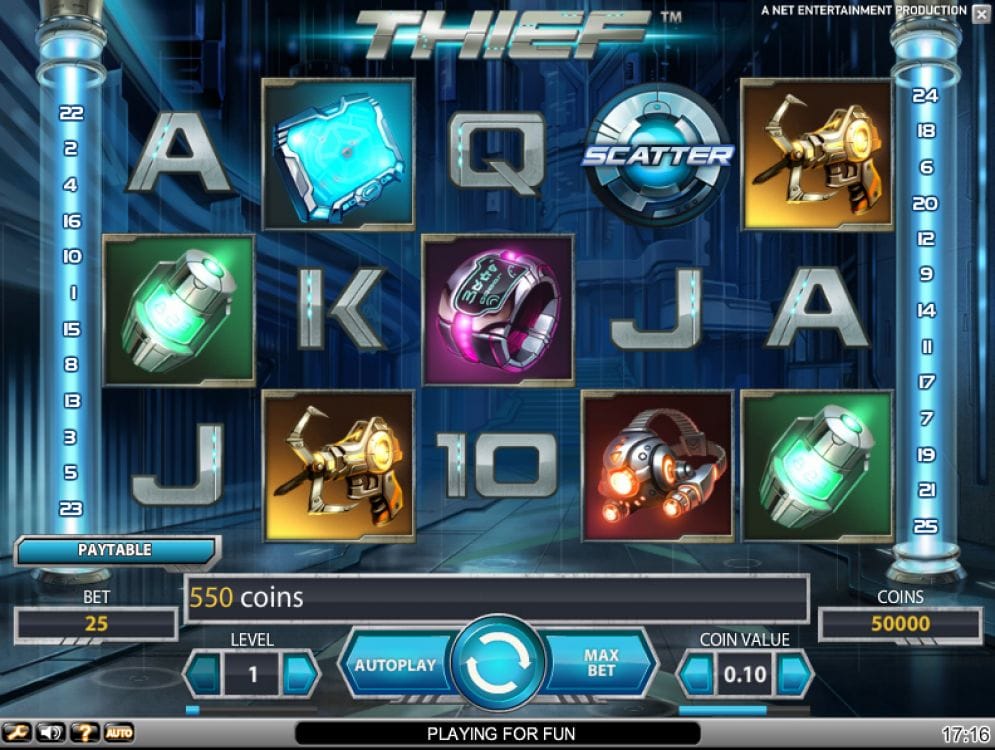 Thief Thief online Spielautomat