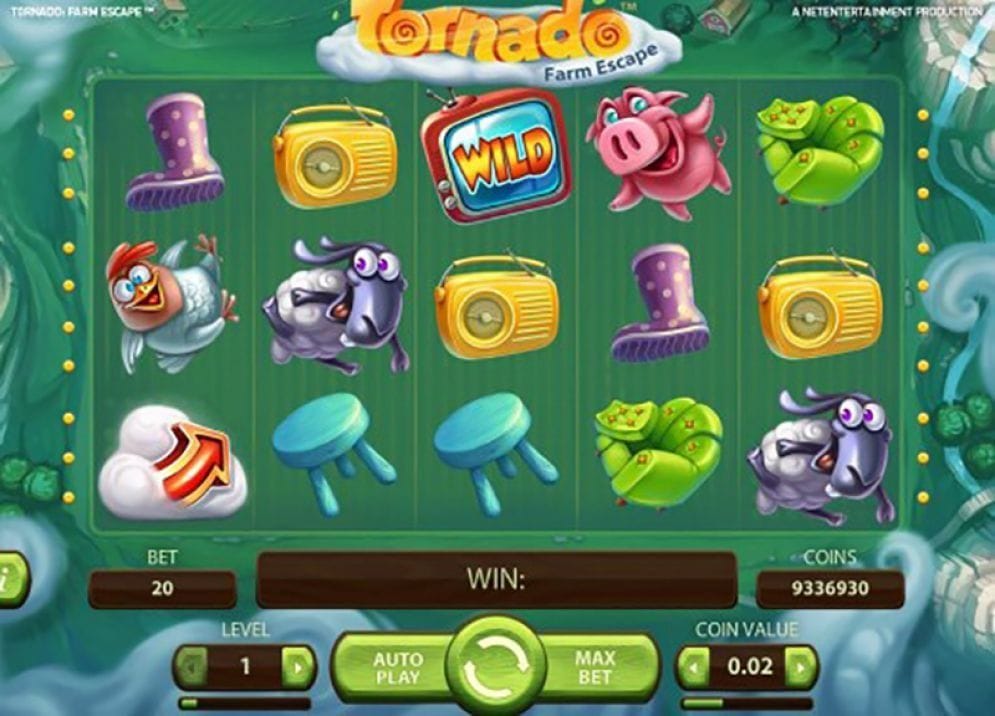 Tornado: Farm Escape Tornado: Farm Escape online Geldspielautomat