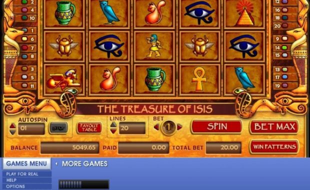 Treasure of Isis Slotmaschine freispiel