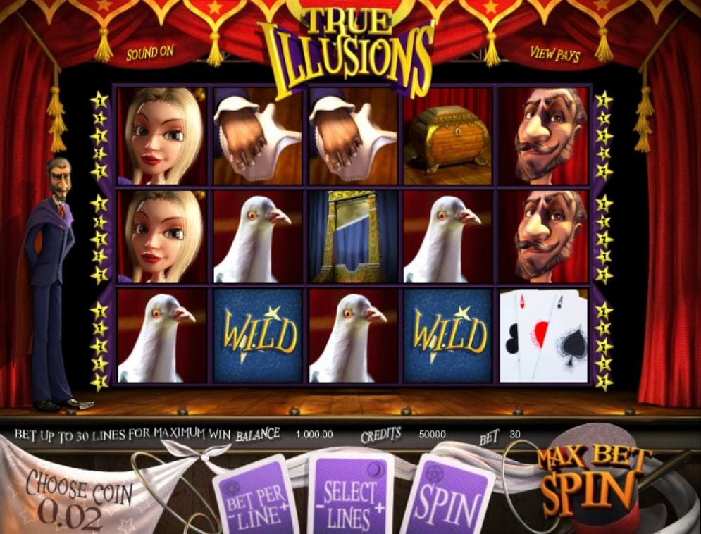 True Illusions online Slotmaschine
