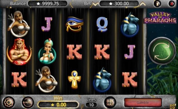 Valley of Pharaohs Spielautomat kostenlos spielen