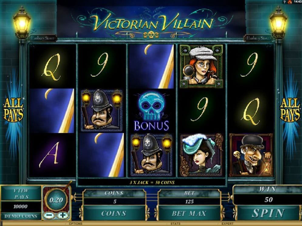 Victorian Villain Spielautomat
