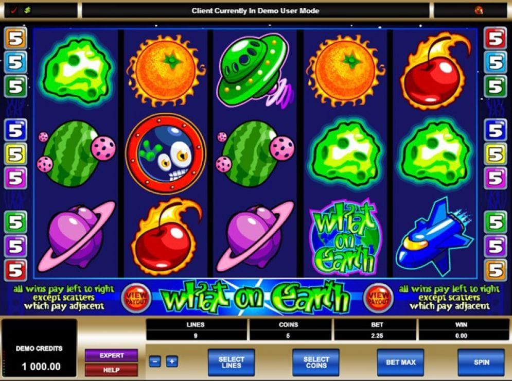 What On Earth online Spielautomat