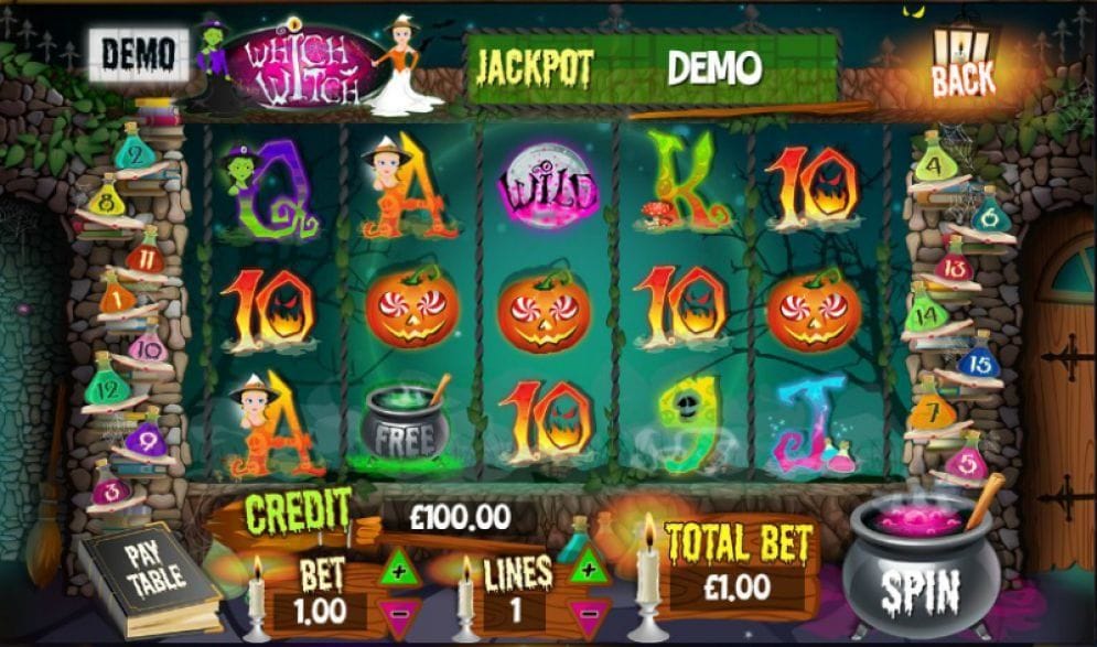 Which Witch Which Witch online Slotmaschine
