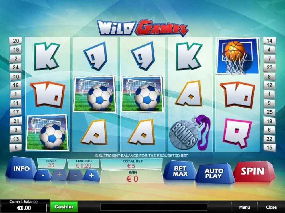 Wild Games Videoslot