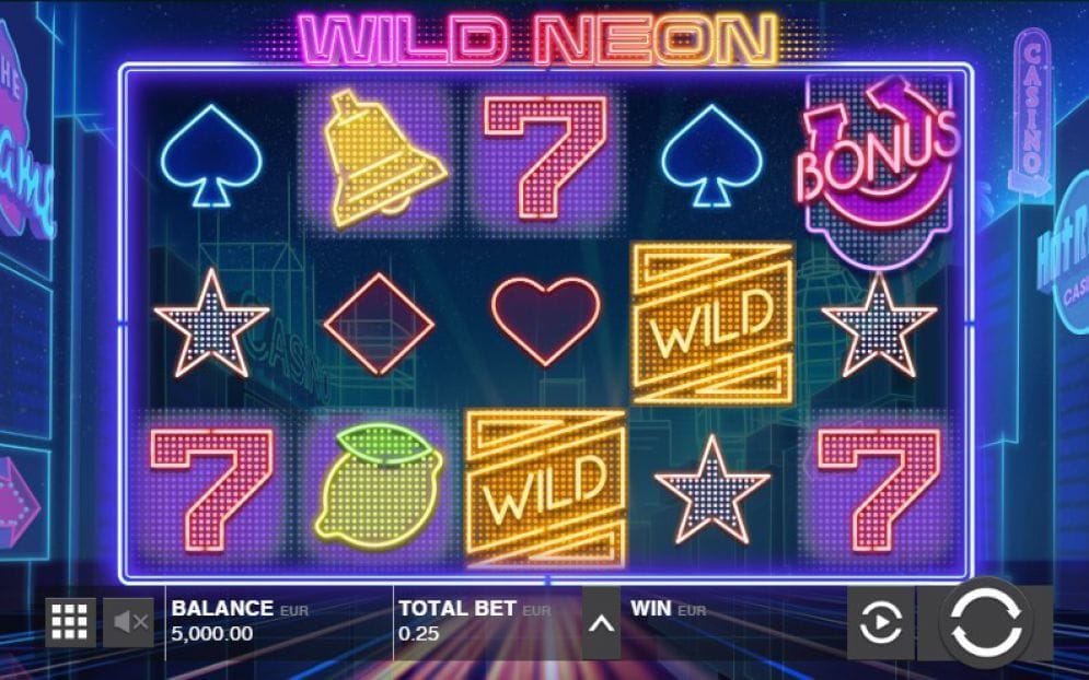 Wild Neon Wild Neon online Videoslot