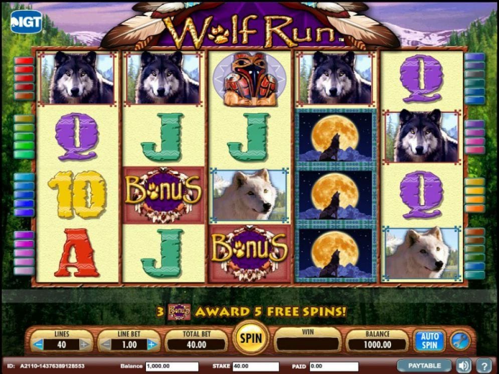 Wolf Run Wolf Run Slotmaschine