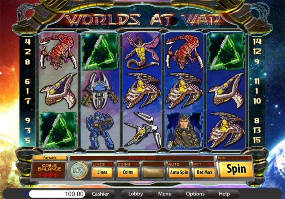 Worlds at War Worlds at War Videoslot