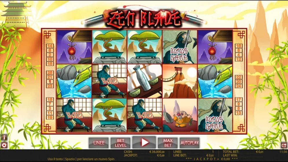 Zen Blade Geldspielautomat