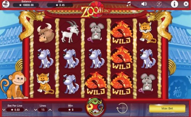 Zoodiac Spielautomat kostenlos